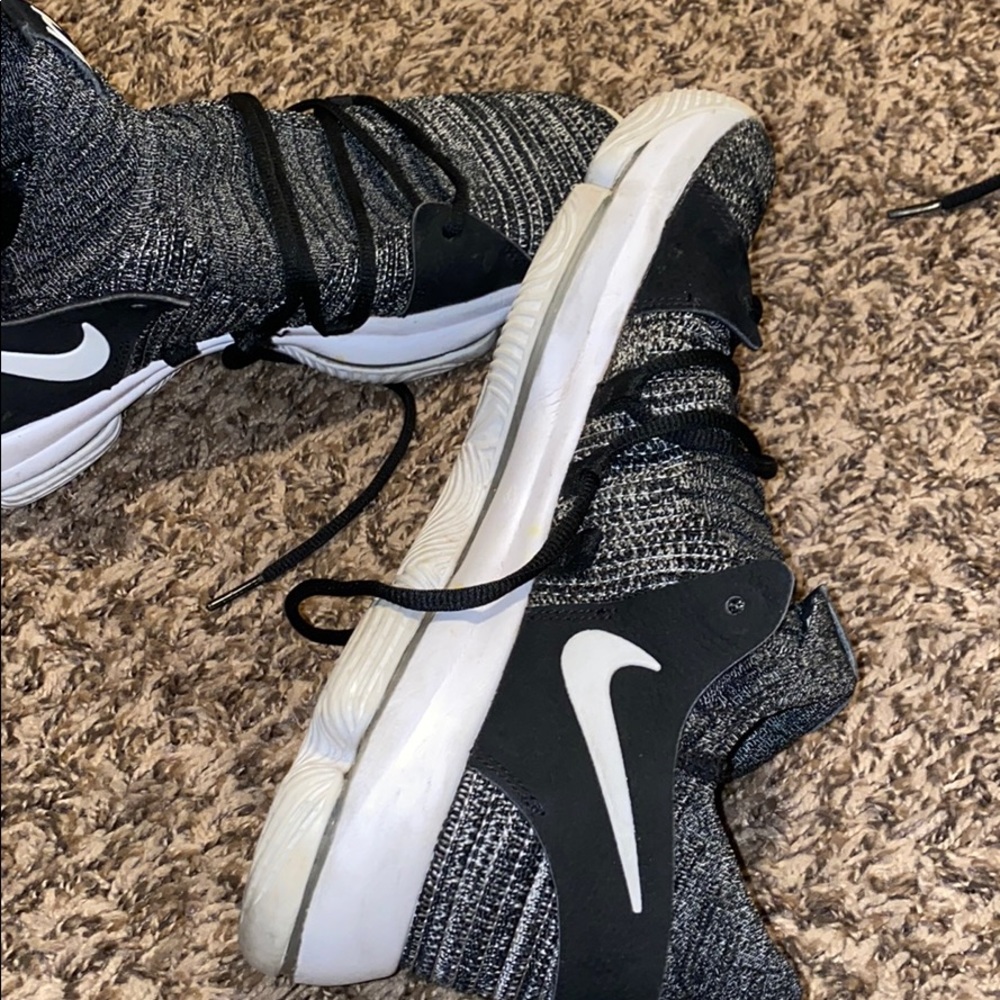 Nike Zoom KD10 Kevin Durant Mens Oreo - Picture 4 of 6